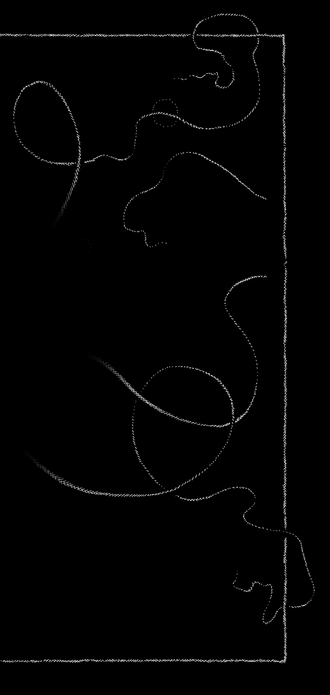 Right border